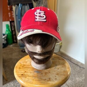 Vintage MLB St. Louis Cardinal’s “triple red” hat 90s